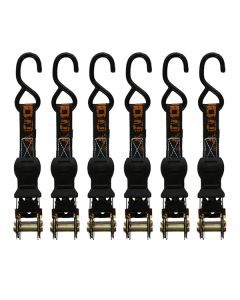 6PK 1INX14FT RATCHT STRPS
