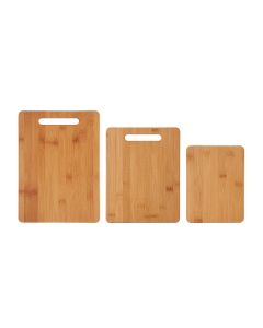 FARBERWARE(R) 5190597 3PC BAMBOO CUT BOARD SET